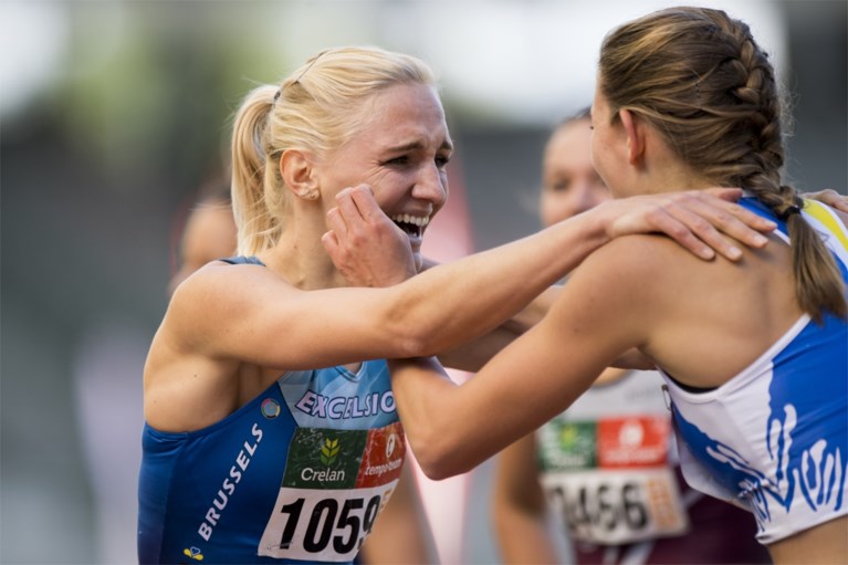 BK ATLETIEK. Nafi Thiam wordt tweede op de horden, achter Anne Zagré maar voor Eline Berings