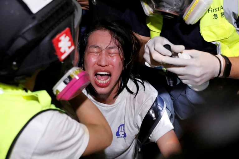 Opnieuw incidenten in Hongkong