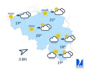 Bewolking, regen en een donderslag: wisselvallig weekend op komst