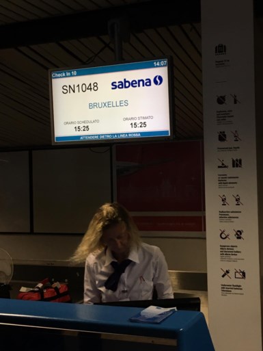 Vlogen Rode Duivels met Sabena naar Brussel? Foutje op luchthaven van Rimini
