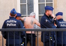51 arrestaties bij verboden extreemrechtse Mars op Brussel: “Ze waren daar niet met goede bedoelingen”