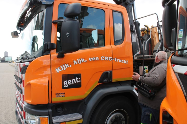 Kaak, kaak, ne camion op aardgas: Gent investeert half miljoen in wagenpark
