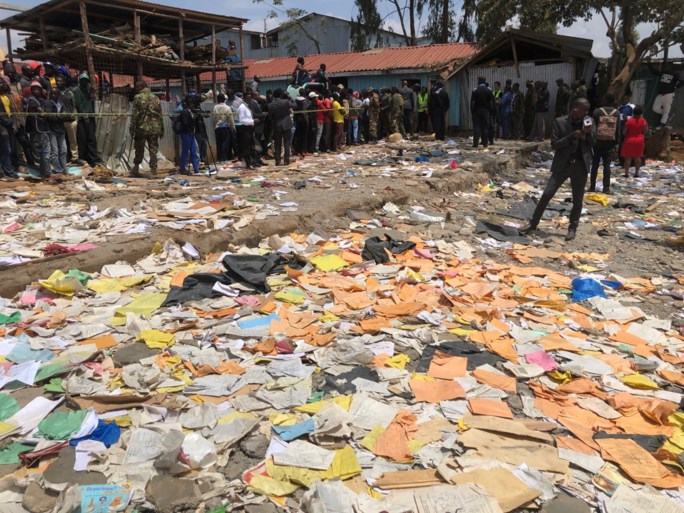 Zeven kinderen dood na instorting klaslokaal in Nairobi