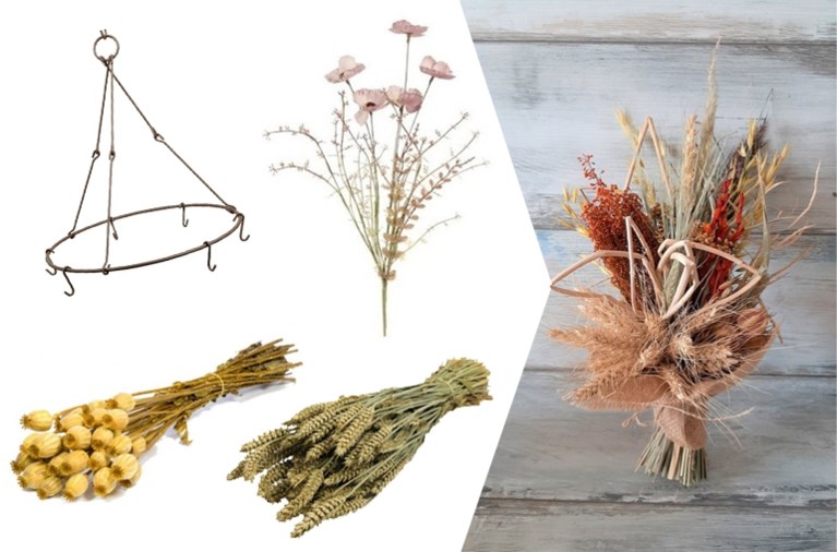 Haal de herfst in huis: boeketjes gedroogde bloemen maken comeback