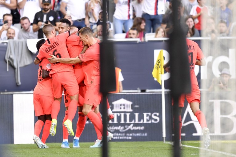 Neymar bezorgt PSG en Meunier opnieuw de volle buit met enige treffer tegen Bordeaux