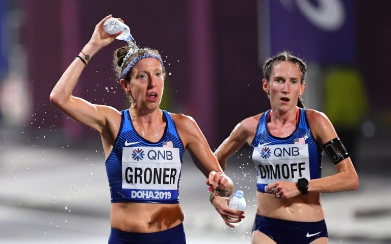 WK ATLETIEK. Belgische haalt finish in “onverantwoorde” marathon: recordaantal opgaves en hallucinante beelden