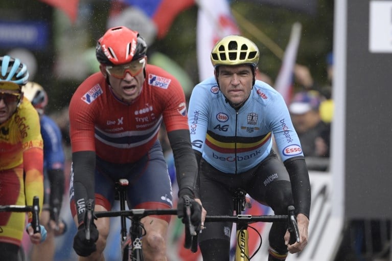 Leeggereden Greg Van Avermaet is eerste Belg op achtste plaats: “Ik kon er niet meer uithalen”