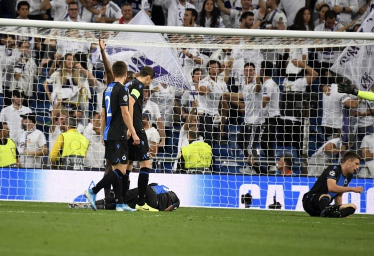 Club Brugge strandt op zucht van onwaarschijnlijke stunt, maar speelt wel gelijk op het veld van Real Madrid