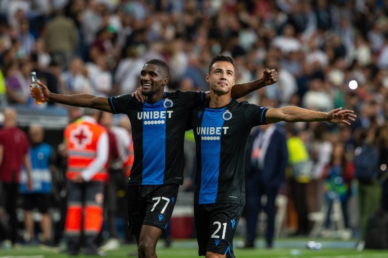 Club Brugge strandt op zucht van onwaarschijnlijke stunt, maar speelt wel gelijk op het veld van Real Madrid