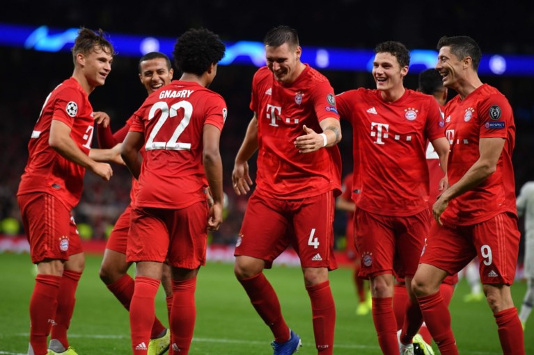 Belgen van Tottenham zien sterretjes tegen ontketend Bayern, dat zeven (!) keer scoort in Londen