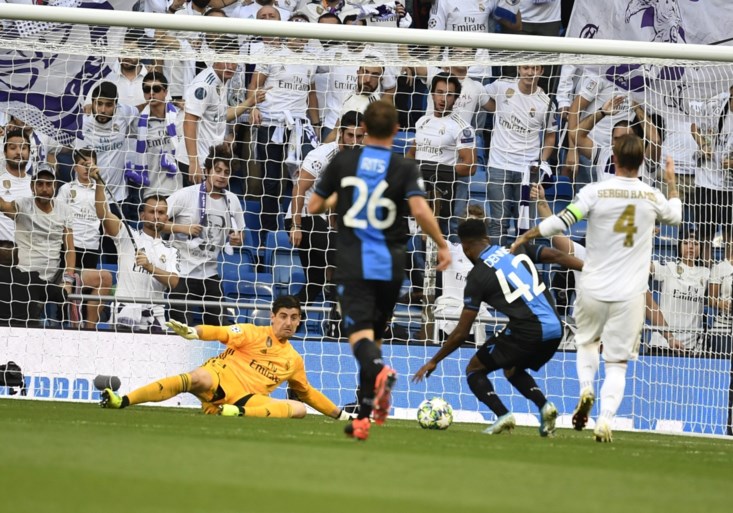Club Brugge strandt op zucht van onwaarschijnlijke stunt, maar speelt wel gelijk op het veld van Real Madrid