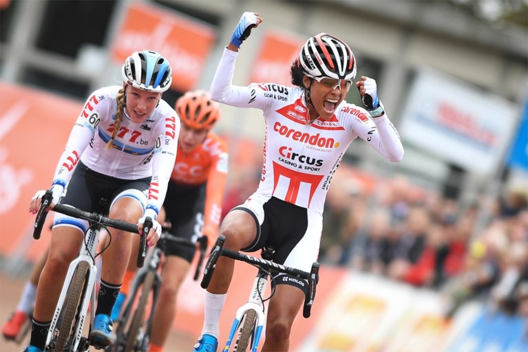 Nederlandse Ceylin del Carmen Alvarado pakt de zege in Berencross Meulebeke