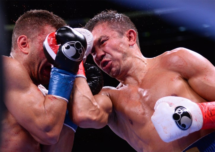 Gennady Golovkin verovert tegen Sergiy Derevyanchenko IBF- en WBO-bokstitel