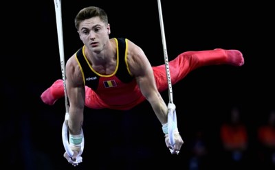 pix Olympische Spelen Turnen belgische mannen grijpen naast ticket