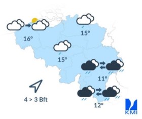 Rotweer op komst: zwaarbewolkt met onweer en zelfs hagel