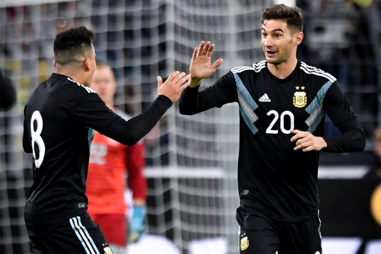Duitsland en Argentinië spelen gelijk in vermakelijke oefeninterland