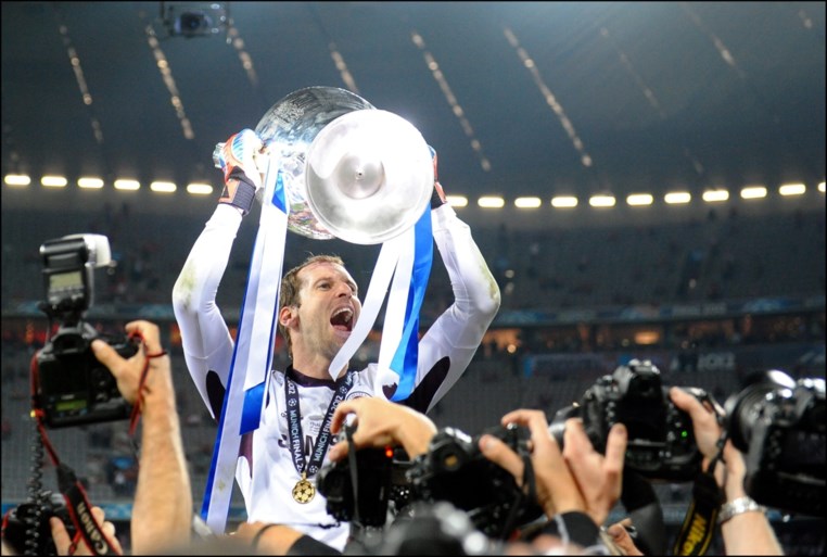 Petr Cech wordt opnieuw doelman… op het ijs