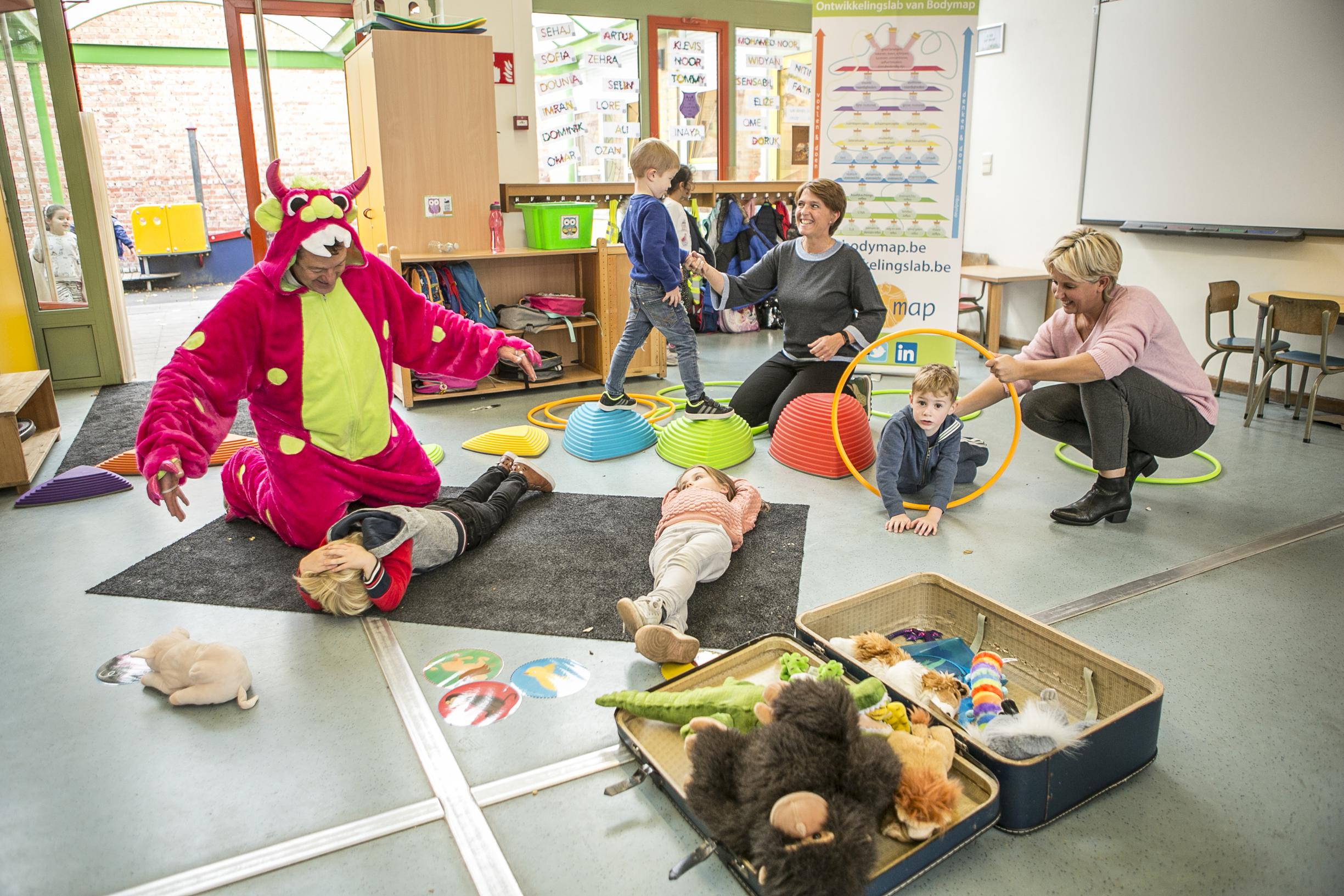 “Kleuters bewegen minder, zeker in steden”
