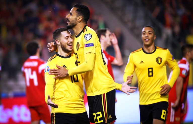 Rode Duivels ontlopen voorlopig alle toplanden en komen in groep met… Rusland op eindtoernooi EURO 2020