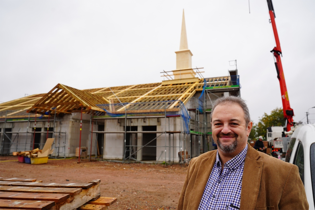 Mormonen Bouwen Kerk In Melle Wij Zullen Nooit Een Kruis H Melle Het Nieuwsblad Mobile