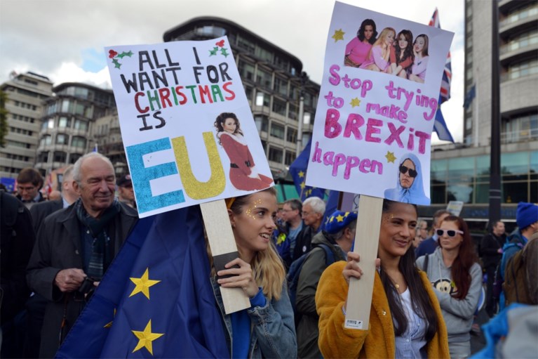 “Miljoen mensen op straat tegen Brexit”