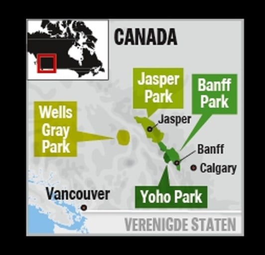 Op ontdekking in West-Canada met de kinderen