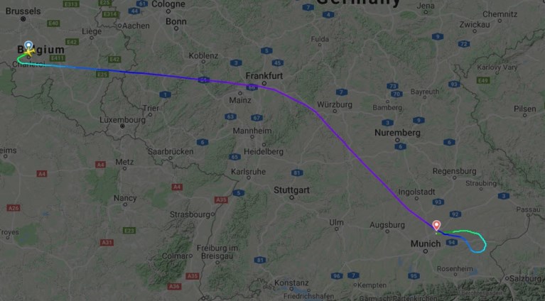 TUI-vlucht van Charleroi naar Sharm el-Sheikh maakt noodlanding in München