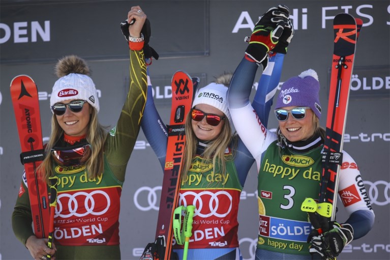 Stunt van formaat in het skiën: amper 17-jarige Nieuw-Zeelandse wint reuzenslalom voor topfavoriete Mikaela Shiffrin