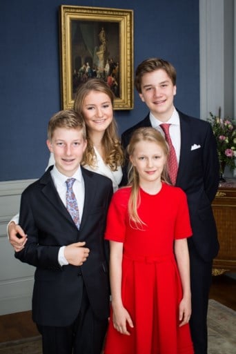 Na Elisabeths verjaardagsfeestje: nu vakantie met de familie