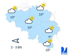 Vandaag nog droog en vrij zonnig, maar wel guur verlengd weekend op komst
