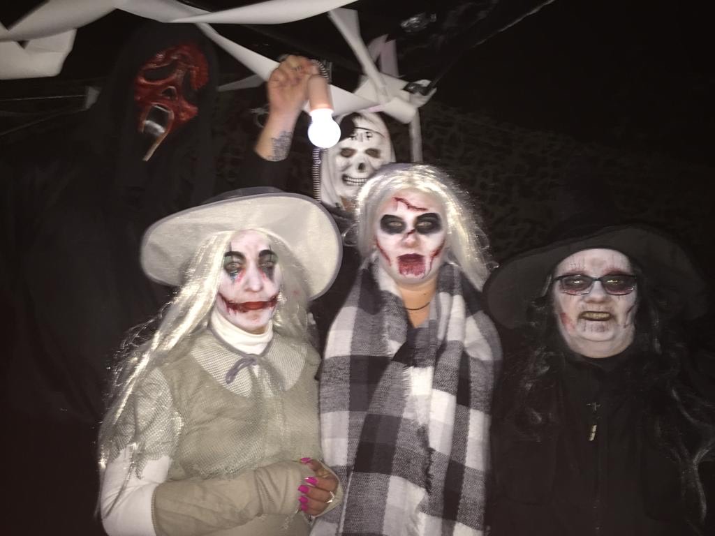 Meer dan 800 op Haloween-wandeling
