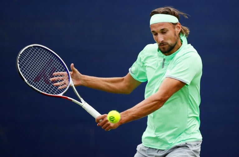 Steve Darcis wipt eerste reekshoofd in Duitsland, Ruben Bemelmans onder stoom in dubbelspel