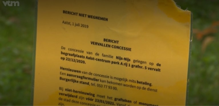 Familie slachtoffers Bende van Nijvel verontwaardigd over aankondiging einde grafconcessie