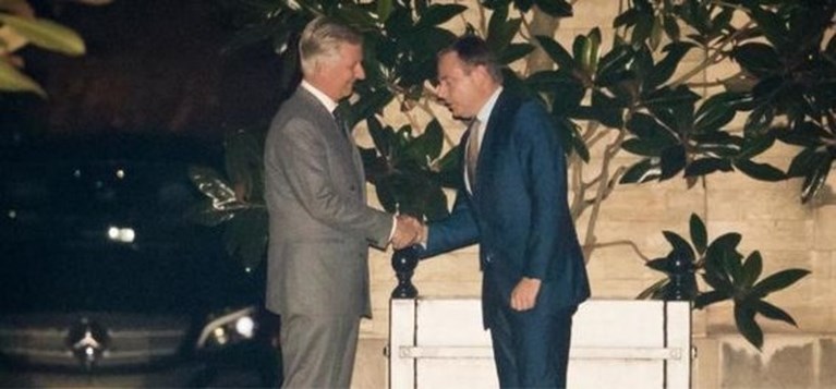Paul Magnette (PS) na gesprek met de koning: “N-VA is niet incontournable voor een regering”