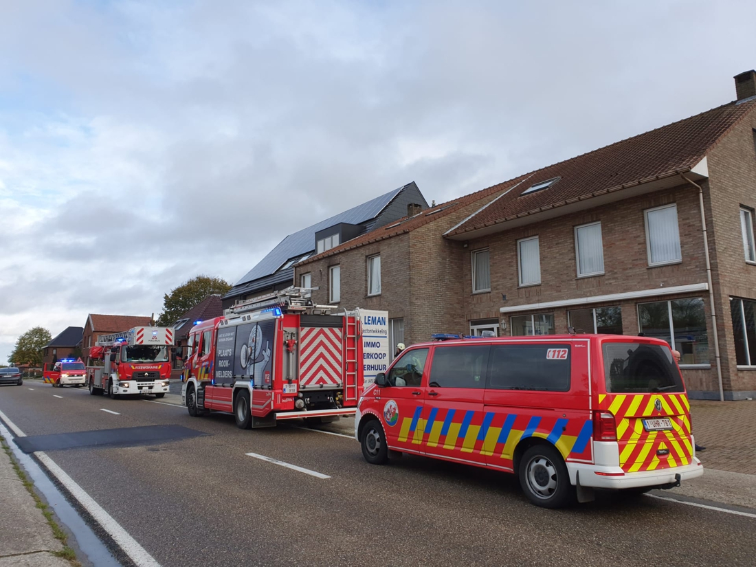Gebouwbrand in Meeuwen blijkt verwarde oproep