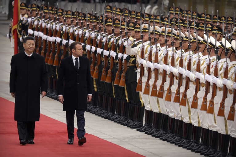 Macron versterkt “diplomatie van musea” via Chinese vestiging Centre Pompidou
