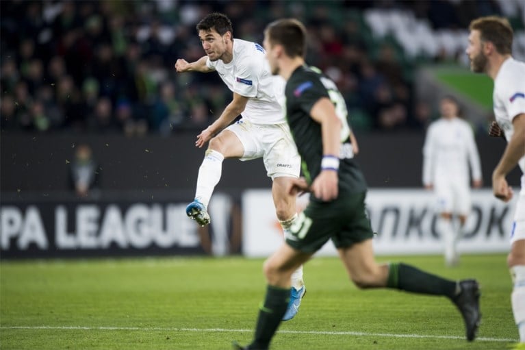 AA Gent stunt op bezoek bij Wolfsburg en heeft Europees overwinteren zo goed als binnen