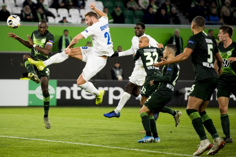 AA Gent stunt op bezoek bij Wolfsburg en heeft Europees overwinteren zo goed als binnen