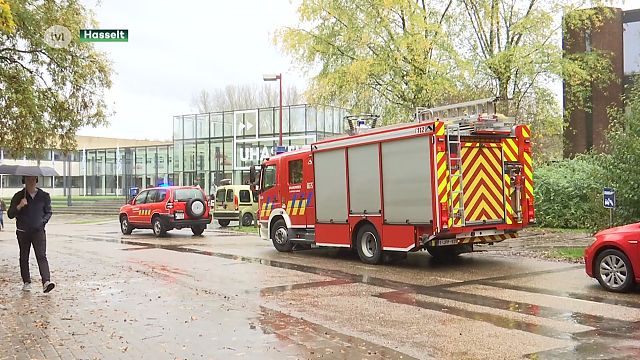 VIDEO. Incident met gevaarlijke vloeistof bij chemisch experiment op Universiteit Hasselt