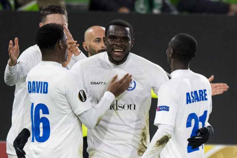 AA Gent stunt op bezoek bij Wolfsburg en heeft Europees overwinteren zo goed als binnen