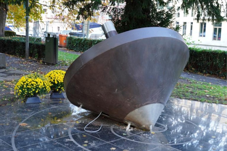 Joods monument al voor vijfde keer beschadigd