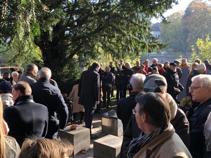 Joods monument al voor vijfde keer beschadigd