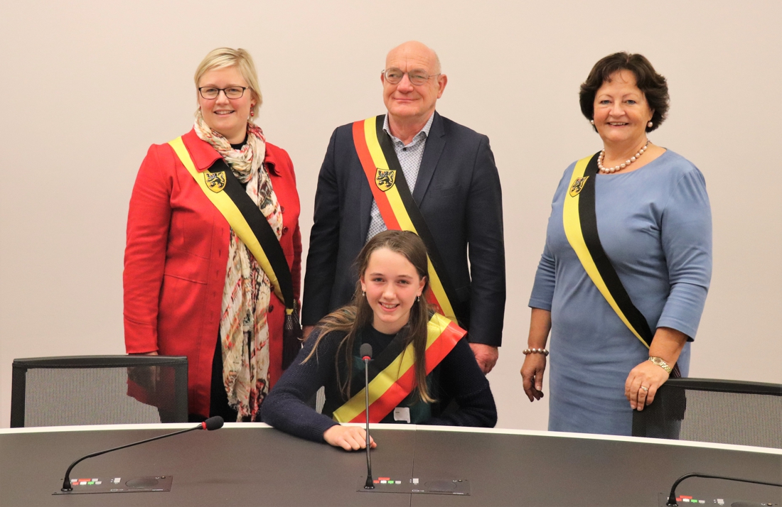 Siebe is nieuwe kinderburgemeester van Zwevegem: “We willen onze stempel drukken”