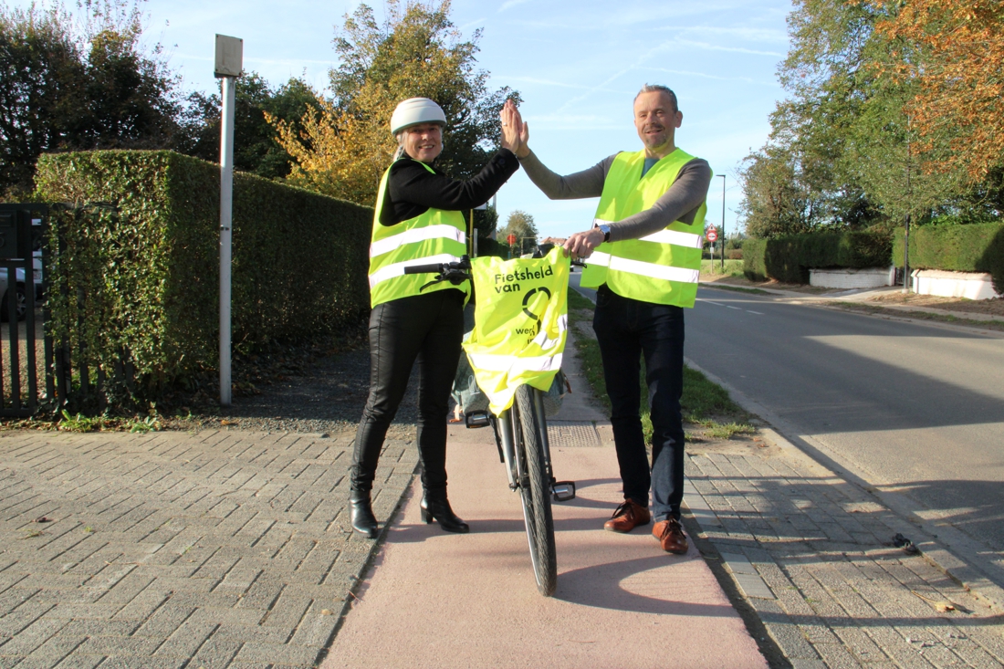 ‘Fietshelden’ geven het voorbeeld: “Ik kan nu elke dag later vertrekken”