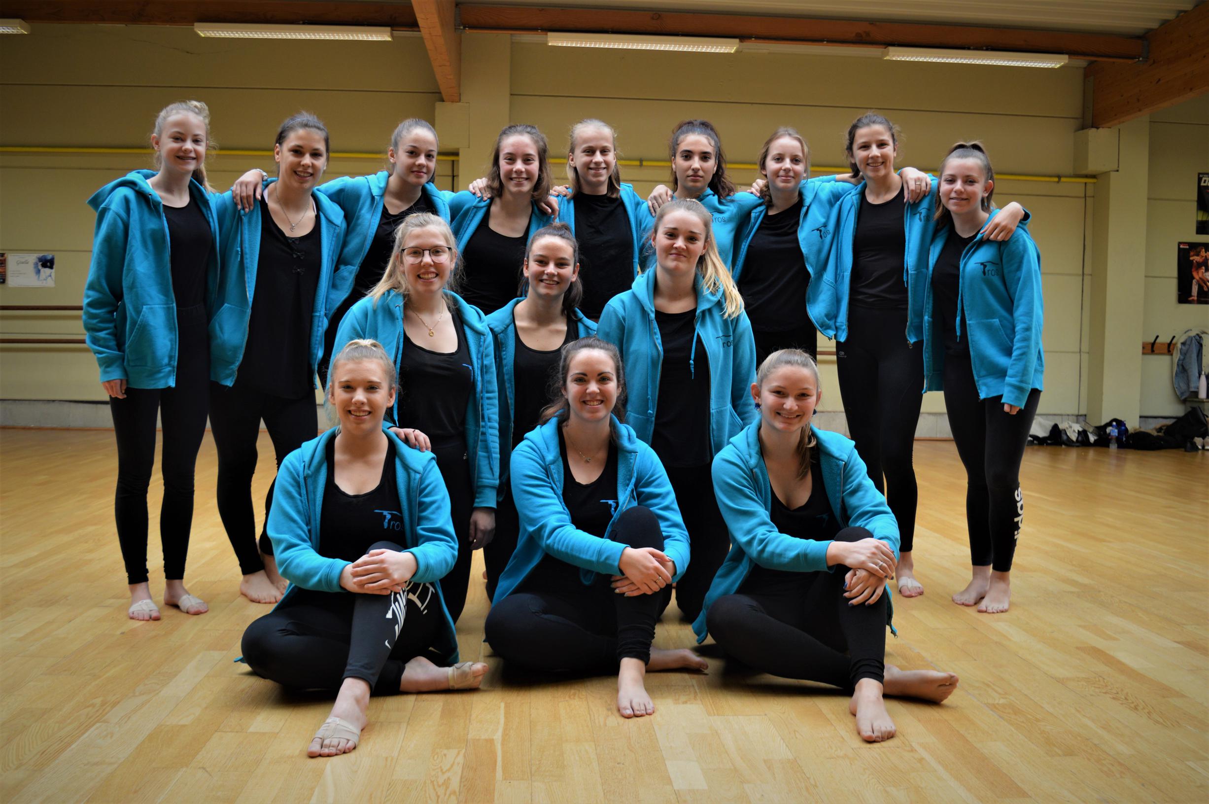 “We zullen een jaar hebben gewerkt aan onze twee choreografieën”