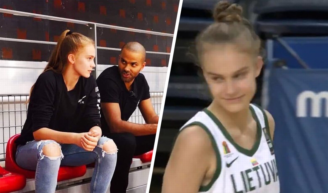 Amper 13-jarige basketster verbaast de wereld, maar in België geboren NBA-legende had haar al gespot: “Ze is een <I>unicorn</I>”