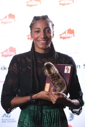 Zevende Gouden Spike op een rij voor Nafi Thiam (en nu op naar Tokio 2020)