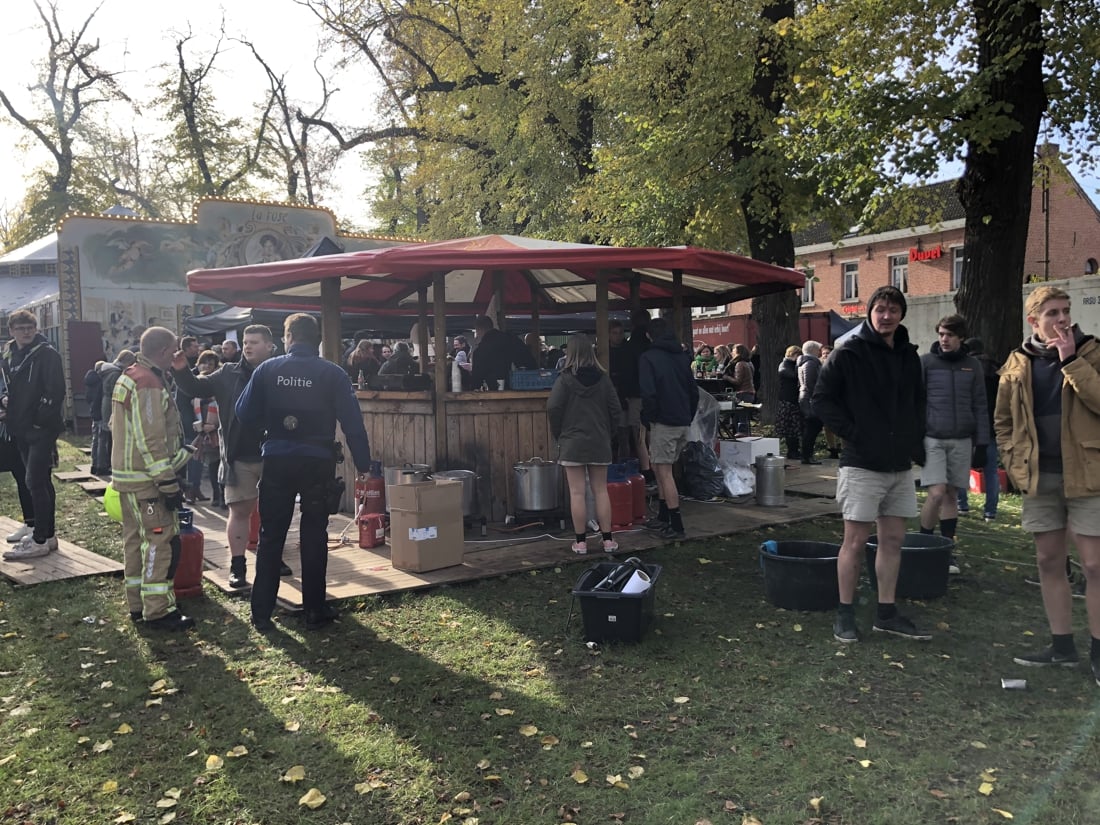 Twee jongeren gewond bij ongeval met gasfles op jaarmarkt in Olen