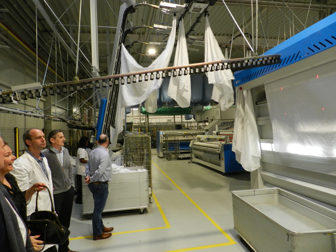 CleanLease kan meer linnen en textiel wassen in nieuw gebouw na verwoestende brand een jaar geleden - Het Nieuwsblad