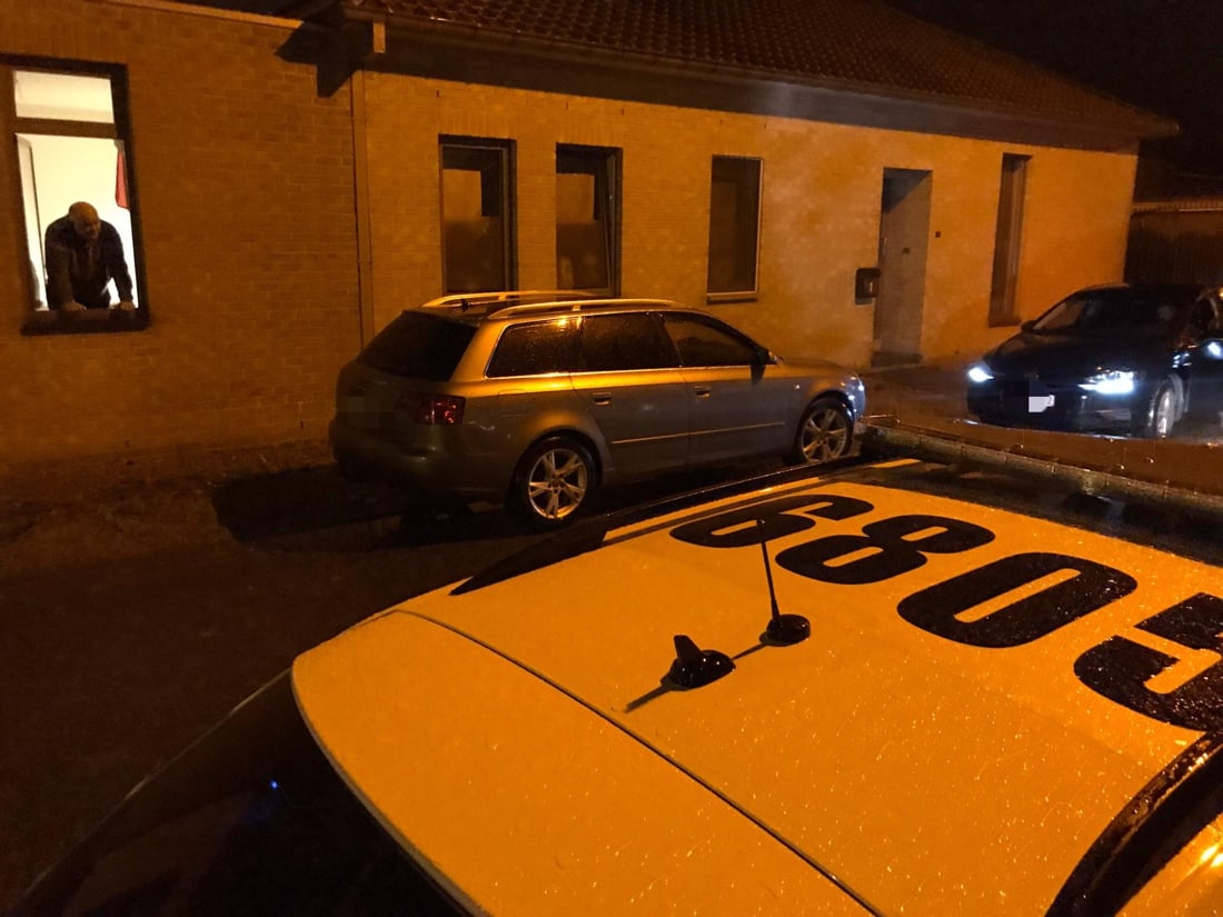 Audi onderschept in Veldwezelt na achtervolging